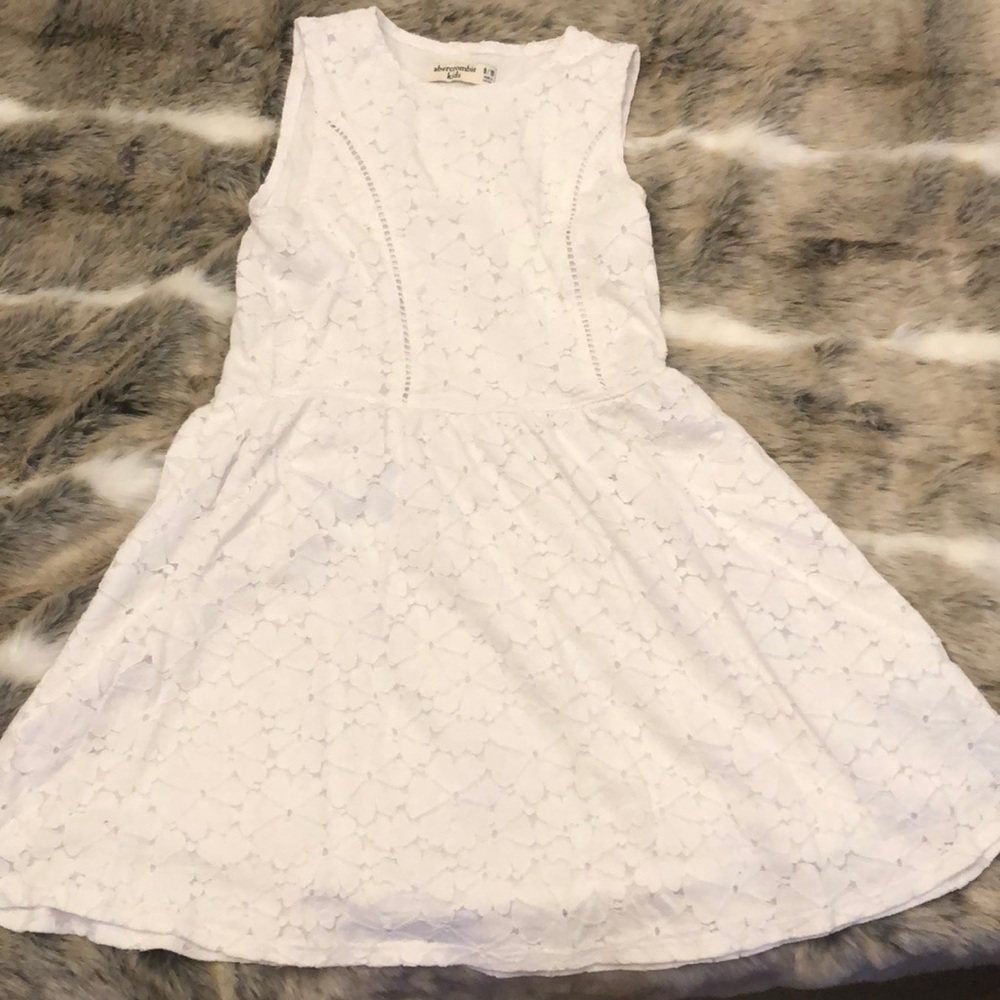 Abercrombie Kids white dress